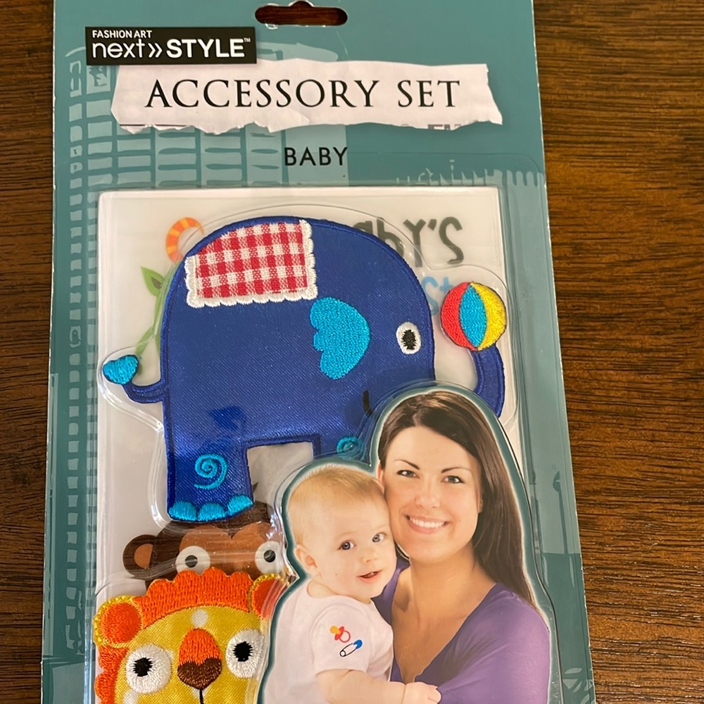 New Iron on baby appliqués.